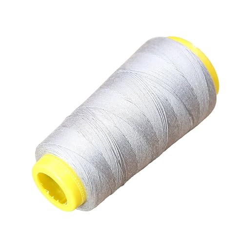 500 Meter 20S/3 Polyester-Nähgarn, Spule, Jeansgarn, hellgraue Fäden für alle Nähzwecke, Hand und Maschine 500 Meter 20S/3 Polyester-Nähgarn, Spule, Jeansgarn, hellgraue Fäden für alle Nähzwecke, Hand und Maschine von Globellapro