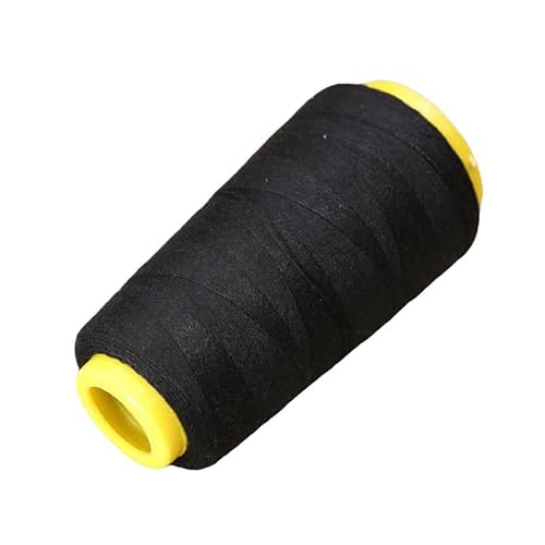 500 Meter 20S/3 Polyester-Nähgarn, Spule, Jeansgarn, schwarze Fäden für alle Nähzwecke, Hand und Maschine 500 Meter 20S/3 Polyester-Nähgarn, Spule, Jeansgarn, schwarze Fäden für alle Nähzwecke, Hand und Maschine von Globellapro
