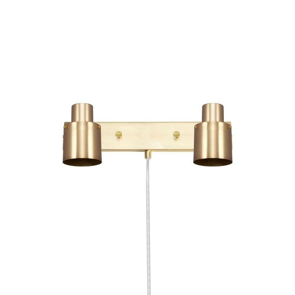 Globen Lighting - Clark 2 Wandleuchte Brushed Brass von Globen Lighting