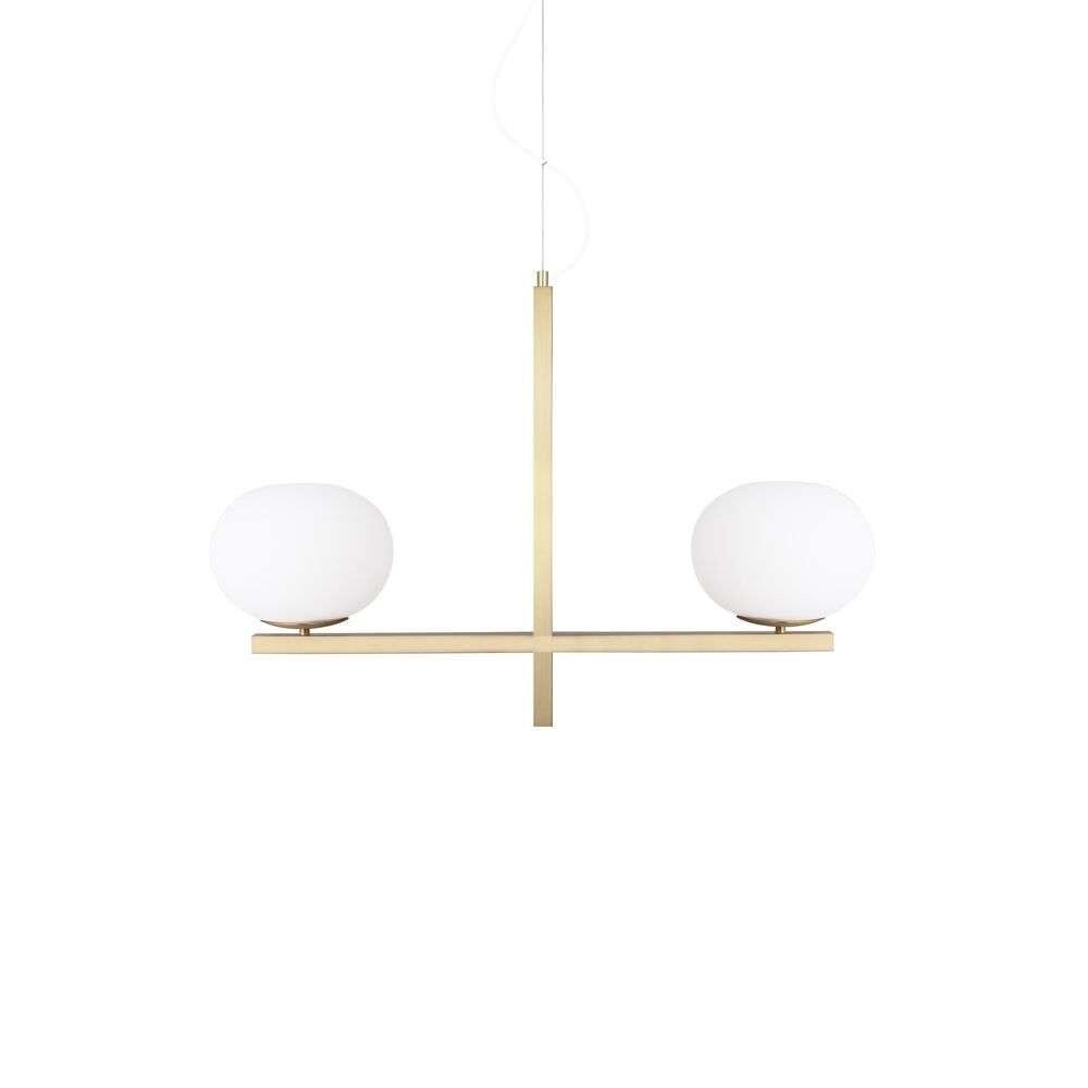 Globen Lighting - Gemini Pendelleuchte Brushed Brass von Globen Lighting