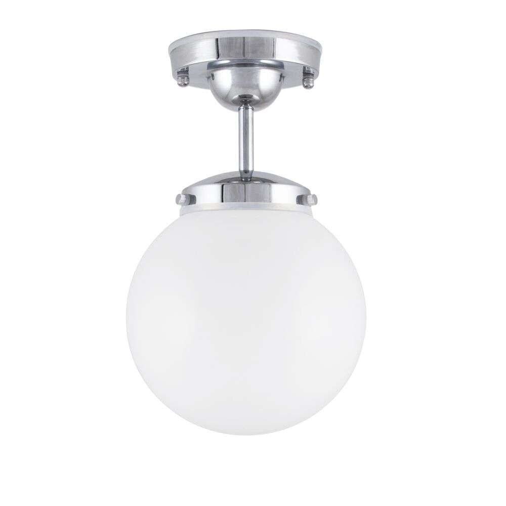 Globen Lighting - Alley Deckenleuchte IP44 Chrome/White Globen Lighting von Globen Lighting