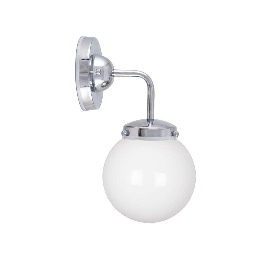 Globen Lighting - Alley Wandleuchte IP44 Chrome/White Globen Lighting von Globen Lighting