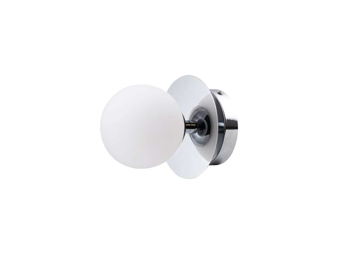 Globen Lighting - Art Deco Wand-/Deckenleuchte IP44 Chrome/White Globen Lighting von Globen Lighting