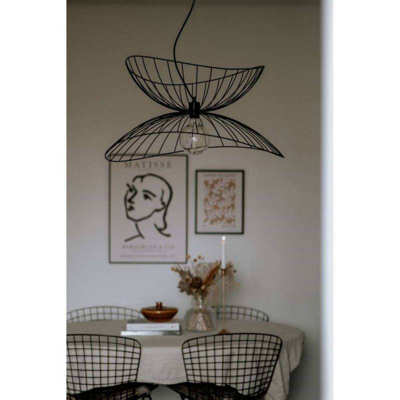 Globen Lighting Pendelleuchte RAY, schwarz, Ø 70 cm von Globen Lighting