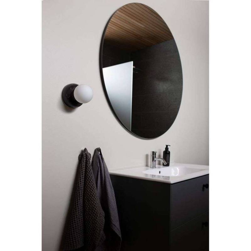 Globen Lighting Wandleuchte Torrano, schwarz, Ø 13 cm IP44 von Globen Lighting