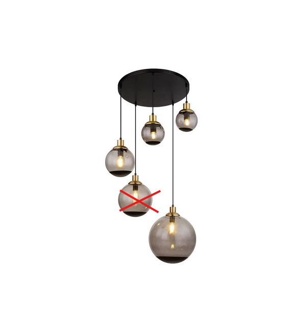 Globo Lighting Pendelleuchte Potter Deckenlampe Deckenleuchte Siehe Text/Foto B-Ware von Globo Lighting