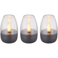 Globo Lighting Solarleuchte 3er-Set SUN 2 von Globo Lighting