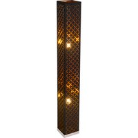 Globo Lighting Stehleuchte Holz, Nickel matt von Globo Lighting