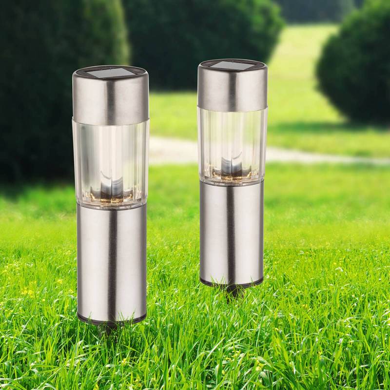 4er-Set - LED-Solar-Dekoleuchte Aro mit Erdspieß 4er-Set - LED-Solar-Dekoleuchte Aro mit Erdspieß von Globo