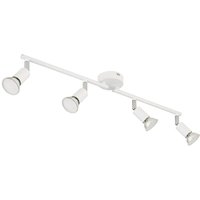 Deckenstrahler Spotleuchte Deckenlampe beweglich Wohnzimmerlampe weiß l 60 cm Deckenstrahler Spotleuchte Deckenlampe beweglich Wohnzimmerlampe weiß l 60 cm von Globo