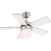 Deckenventilator Marva 76 cm mit Licht und Zugketten von Globo