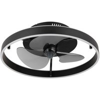 GLOBO Deckenventilator schwarz Opal Rauch H/D: ca. 14,5x50 cm max. 40 W GLOBO Deckenventilator schwarz Opal Rauch H/D: ca. 14,5x50 cm max. 40 W von Globo