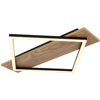 GLOBO LED-Deckenleuchte BEATRIX 67330-18 mattschwarz Opal Metall Kunststoff MDF B/H/L: ca. 52x6x46,7 cm 1 Brennstellen GLOBO LED-Deckenleuchte BEATRIX 67330-18 mattschwarz Opal Metall Kunststoff MDF B/H/L: ca. 52x6x46,7 cm 1 Brennstellen von Globo