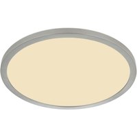 GLOBO LED-Deckenleuchte Opal nickel matt Kunststoff H/D: ca. 2,5x29,4 cm von Globo