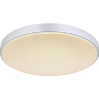 GLOBO LED-Deckenleuchte Opal weiß Metall Acryl H/D: ca. 6x41 cm von Globo