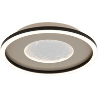 GLOBO LED-Deckenleuchte WILEY 48904-24 schwarz weiß Acryl Metall H/D: ca. 5,7x33 cm 1 Brennstellen von Globo