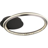 GLOBO LED-Deckenleuchte grau Metall Aluminium B/H/L: ca. 50x8x53 cm 1 Brennstellen von Globo