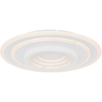 GLOBO LED-Deckenleuchte weiß Acryl Metall H/D: ca. 7x49,5 cm von Globo