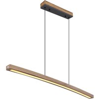 GLOBO LED-Pendelleuchte Opal Graphit Kunststoff Metall B/H/T: ca. 7x120x100 cm von Globo