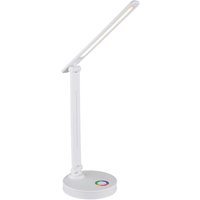 GLOBO LED-Tischleuchte weiß Kunststoff B/H/T: ca. 15x50x28 cm von Globo