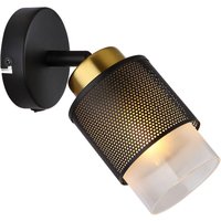 GLOBO Spot klar schwarz Metall B/H: ca. 10x19 cm E27 1 Brennstellen GLOBO Spot klar schwarz Metall B/H: ca. 10x19 cm E27 1 Brennstellen von Globo