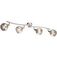 GLOBO LIGHTING Strahler »ROMAN«, nickelfarben_matt, 4W - grau GLOBO LIGHTING Strahler »ROMAN«, nickelfarben_matt, 4W - grau von GLOBO LIGHTING
