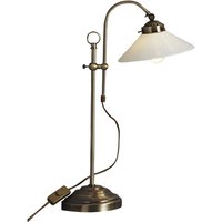 GLOBO Tischleuchte »LANDLIFE«, Höhe: 55 cm, 40 W, Metall matt, messingfarben - braun von Globo