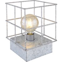 GLOBO Tischleuchte Metall B/H/T: ca. 20x26,5x20 cm E27 1 Brennstellen von Globo