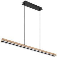 Globo - gebraucht] Led Pendelleuchte Doro Hängeleuchte Hängelampe In Holzoptik Breite 7,5614 B-Ware von Globo