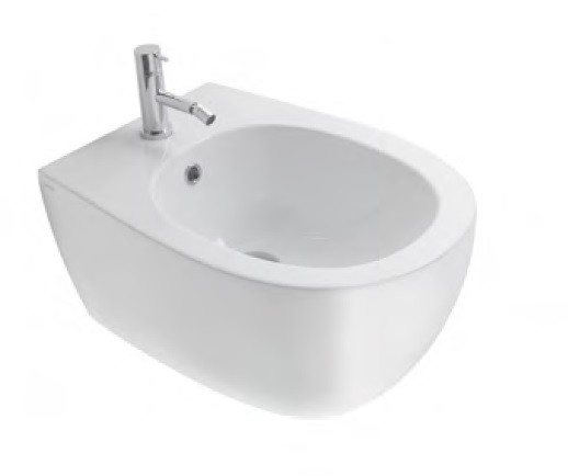 Globo 4ALL 54.36 Wand-Bidet B: 360, T: 540 mm, MDS09AR, schwarz matt MDS09AR von Globo