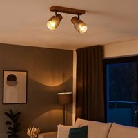 Deckenlampe Deckenstrahler Schlafzimmerlampe verstellbar kaffeefarben l 26 cm Deckenlampe Deckenstrahler Schlafzimmerlampe verstellbar kaffeefarben l 26 cm von Globo