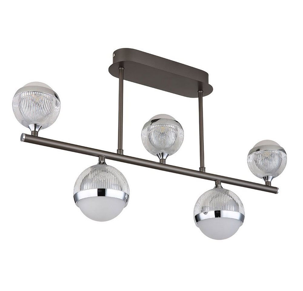 Globo Deckenleuchte, Deckenleuchte Deckenlampe Wohnzimmerlampe LED Fernbedienung L 60 cm von Globo