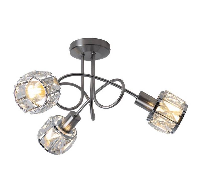 GLOBO LIGHTING Deckenleuchte, Leuchtmittel nicht inklusive, Spotrondell Chrom Deckenstrahler 3 Flammig Deckenleuchte GLOBO LIGHTING Deckenleuchte, Leuchtmittel nicht inklusive, Spotrondell Chrom Deckenstrahler 3 Flammig Deckenleuchte von GLOBO LIGHTING