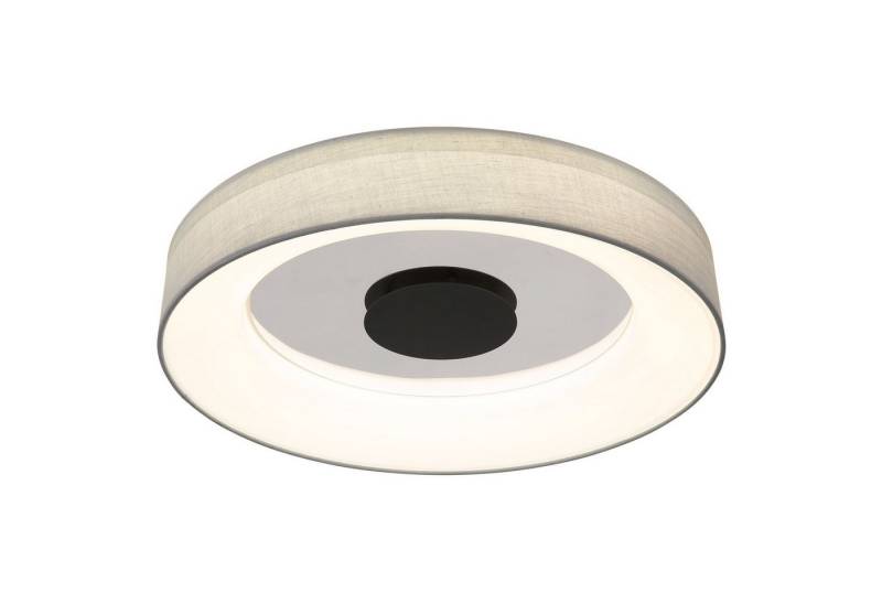 GLOBO LIGHTING Deckenleuchte Deckenleuchte LED Wohnzimmer Textil Deckenlampe Bluetooth von GLOBO LIGHTING