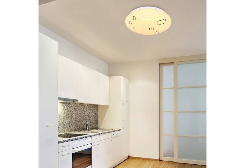 Globo Deckenleuchte Deckenleuchte LED Wohnzimmer Flur Bad Küche Deckenlampe 26 cm 40479-12 von Globo