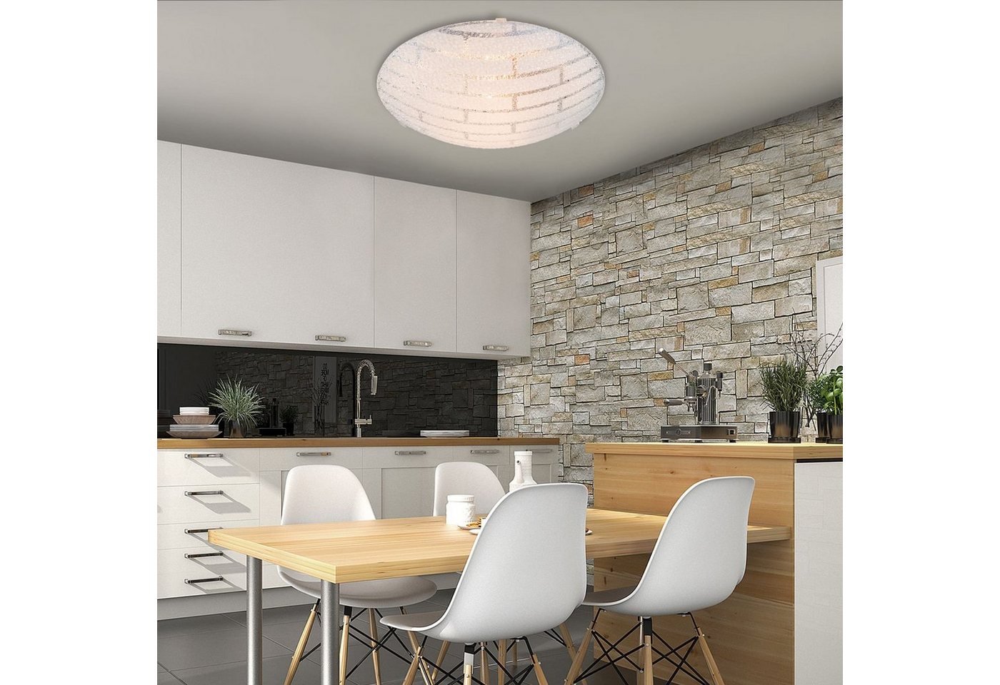 GLOBO LIGHTING Deckenleuchte Deckenleuchte Wohnzimmer Rund Deckenleuchte Flur Küchenlampe Decke GLOBO LIGHTING Deckenleuchte Deckenleuchte Wohnzimmer Rund Deckenleuchte Flur Küchenlampe Decke von GLOBO LIGHTING