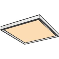 GLOBO Deckenleuchte Jessy 41596D1 schwarz Opal Kunststoff Metall B/H/T: ca. 30x6,5x30 cm 1 Brennstellen GLOBO Deckenleuchte Jessy 41596D1 schwarz Opal Kunststoff Metall B/H/T: ca. 30x6,5x30 cm 1 Brennstellen von Globo