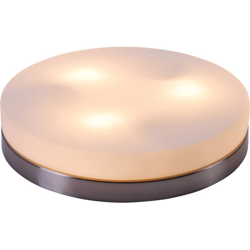 Globo Deckenleuchte OPAL Nickel matt von Globo
