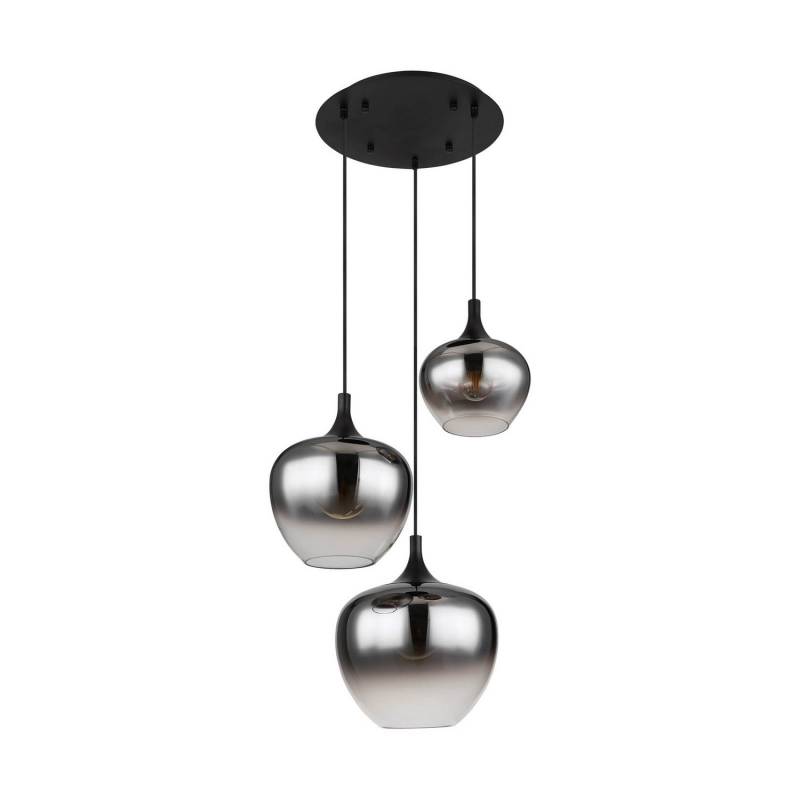 Globo Hängelampe Pendelleuchte Maxy Rauchgrau Glas Lampe Spot Siehe Text/Foto B-Ware von Globo