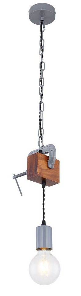 GLOBO LIGHTING Hängeleuchte Hängeleuchte Esszimmer Wohnzimmer Pendelleuchte Küche Antik Holz von GLOBO LIGHTING