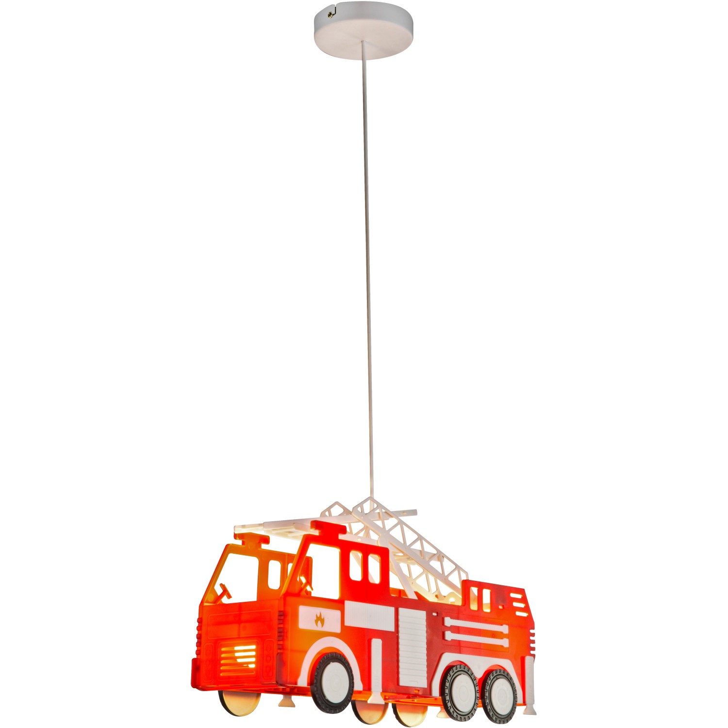 Globo Kinder-Pendelleuchte Feuerwehr Globo Kinder-Pendelleuchte Feuerwehr von Globo