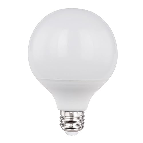 Globo LED 11 Watt E27 Leuchtmittel Kugel 1055 Lumen warmweiß dimmbar opal D 9,5 cm von Globo