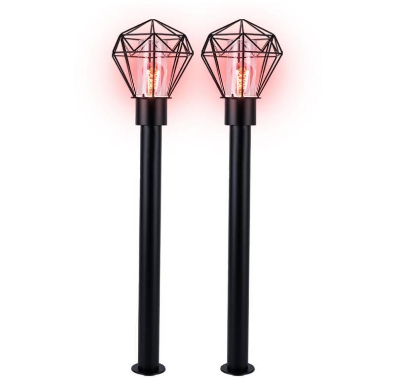 GLOBO LIGHTING LED Außen-Stehlampe, Leuchtmittel inklusive, Warmweiß, Farbwechsel, Außenstehlampe Wegelampe Sockellampe dimmbar Fernbedienung RGB LED 2x GLOBO LIGHTING LED Außen-Stehlampe, Leuchtmittel inklusive, Warmweiß, Farbwechsel, Außenstehlampe Wegelampe Sockellampe dimmbar Fernbedienung RGB LED 2x von GLOBO LIGHTING