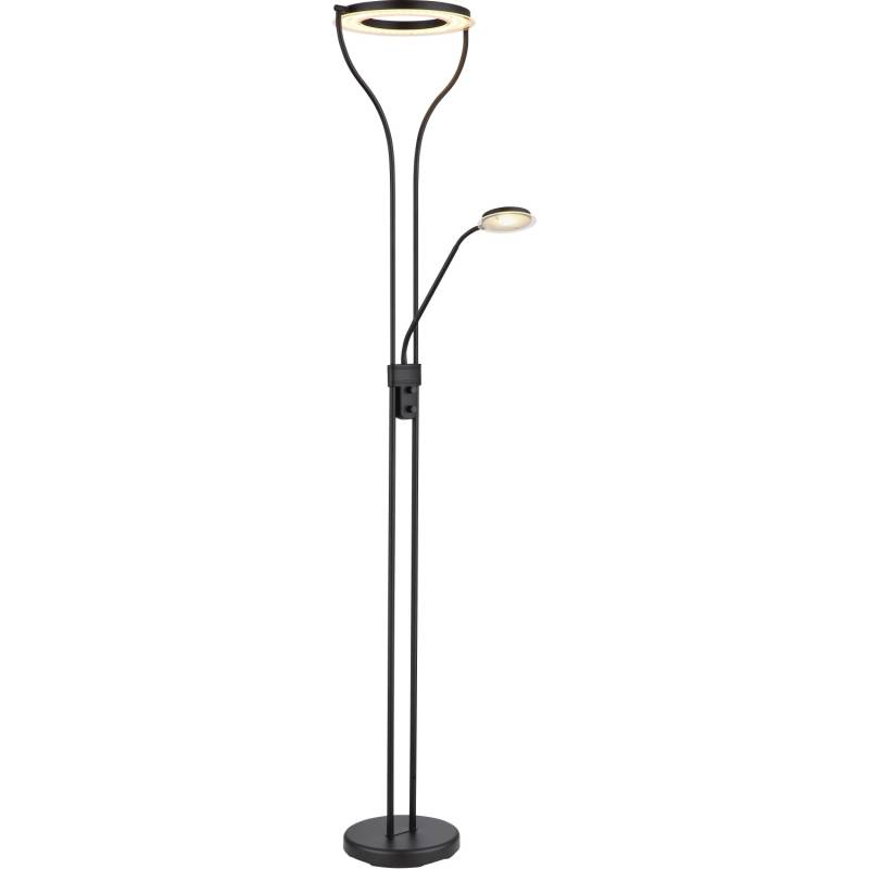 Globo LED-Deckenfluter Ebro 194 cm x 30 cm x 35 cm Metall Schwarz von Globo