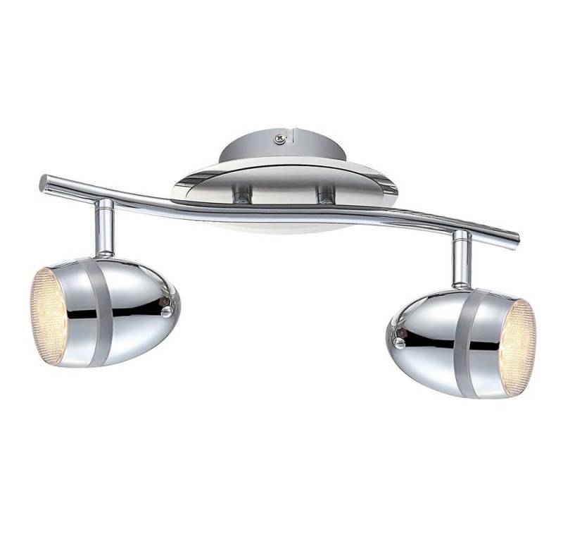GLOBO LIGHTING LED Deckenleuchte, LED-Leuchtmittel fest verbaut, Warmweiß, 6W LED Deckenlampe Spot Strahler Lampe Leuchte Büro Wohnzimmer Globo von GLOBO LIGHTING