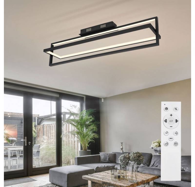 GLOBO LIGHTING LED Deckenleuchte, Deckenleuchte Deckenlampe LED Dimmbar Nachtlicht Fernbedienung Timer von GLOBO LIGHTING