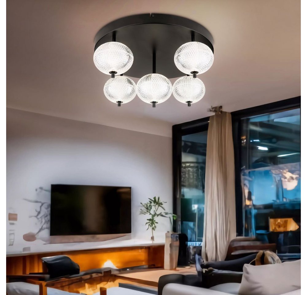 Globo LED Deckenleuchte, Deckenleuchte LED Deckenlampe Wohnzimmerleuchte Stufenschalter CCT D von Globo