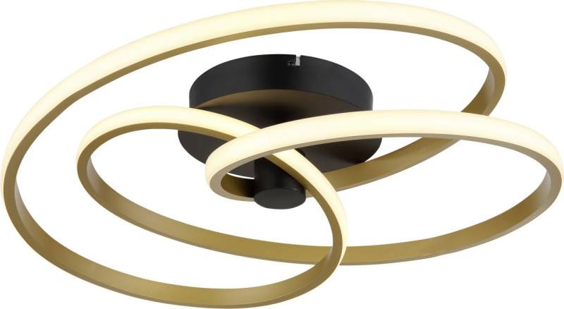 Globo LED-Deckenleuchte GLYXAR goldfarben von Globo