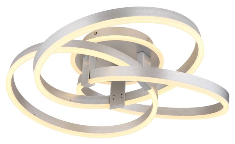 Globo LED-Deckenleuchte HERWIG grau von Globo