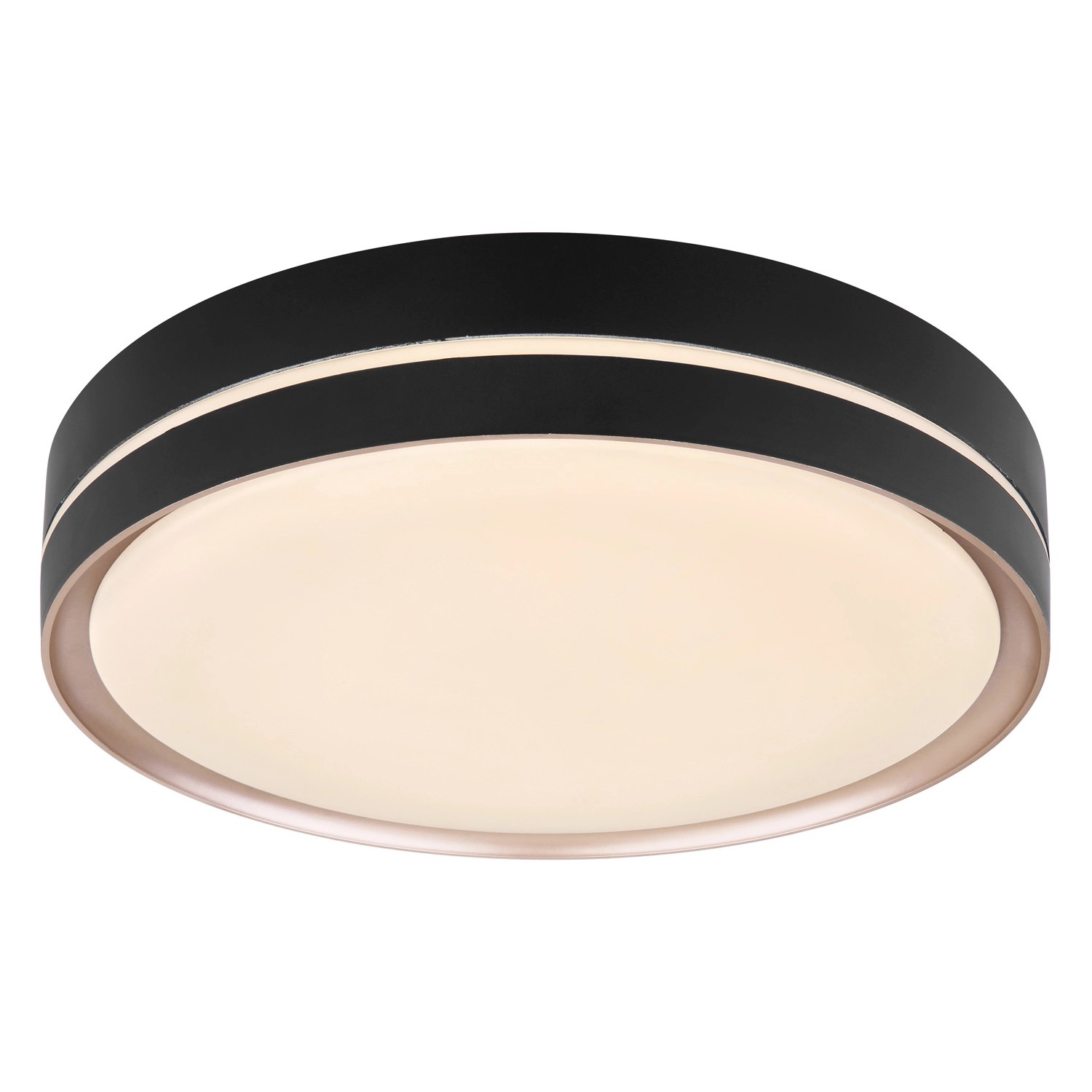 Globo LED-Deckenleuchte Manni Schwarz Ø 38,5 cm Globo LED-Deckenleuchte Manni Schwarz Ø 38,5 cm von Globo